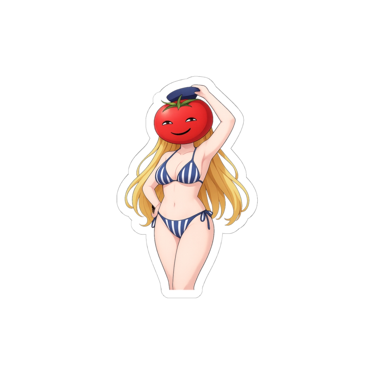 Dokibird Bikini Tomato Version Sticker | Cute Vinyl Decal — official Dokibird Stickers