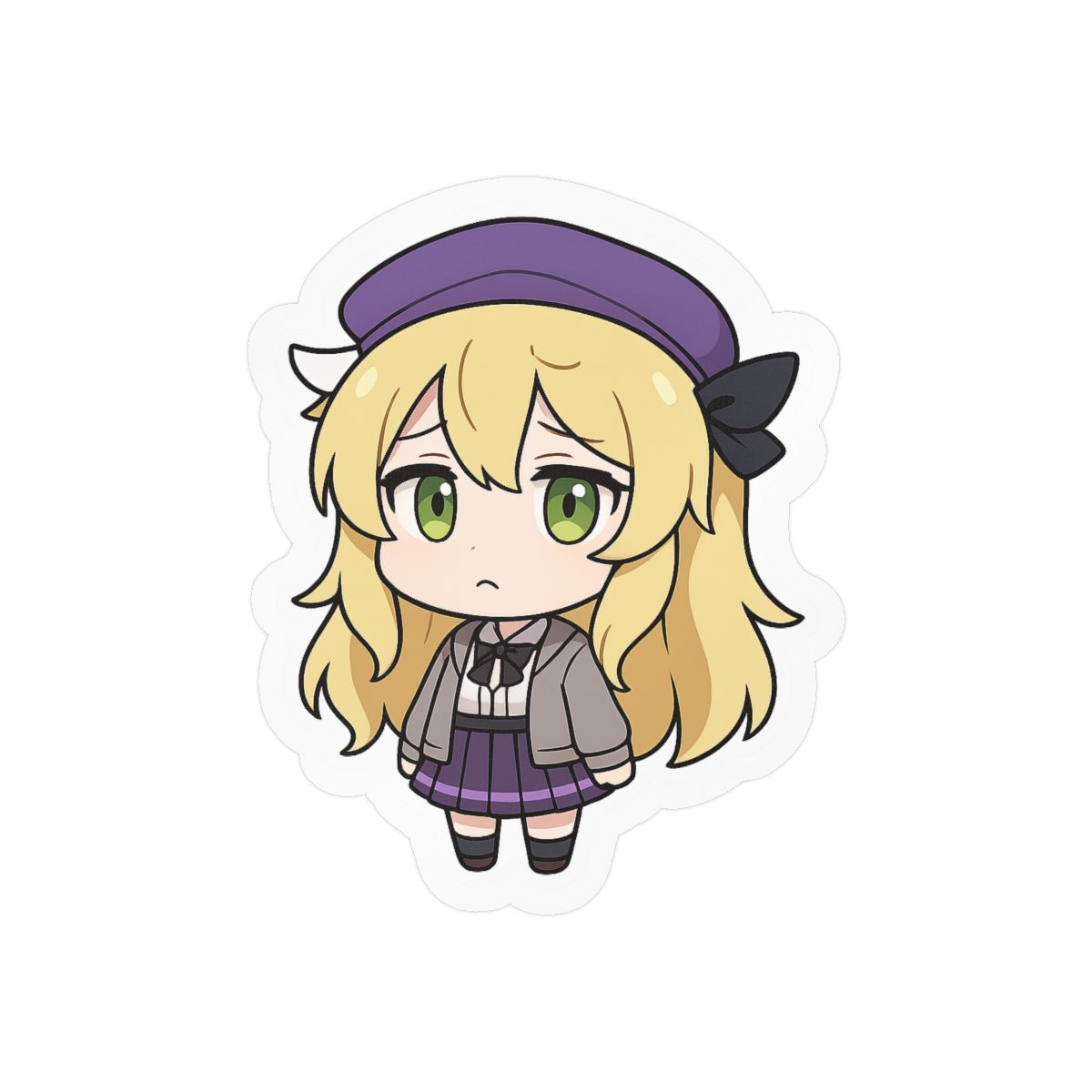 Erm Dokibird VTuber Sticker | Cute Fluffy Bird Vinyl Decal
