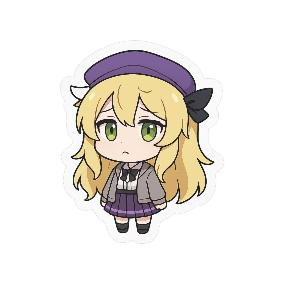 Erm Dokibird VTuber Sticker | Cute Fluffy Bird Vinyl Decal — official Dokibird Stickers