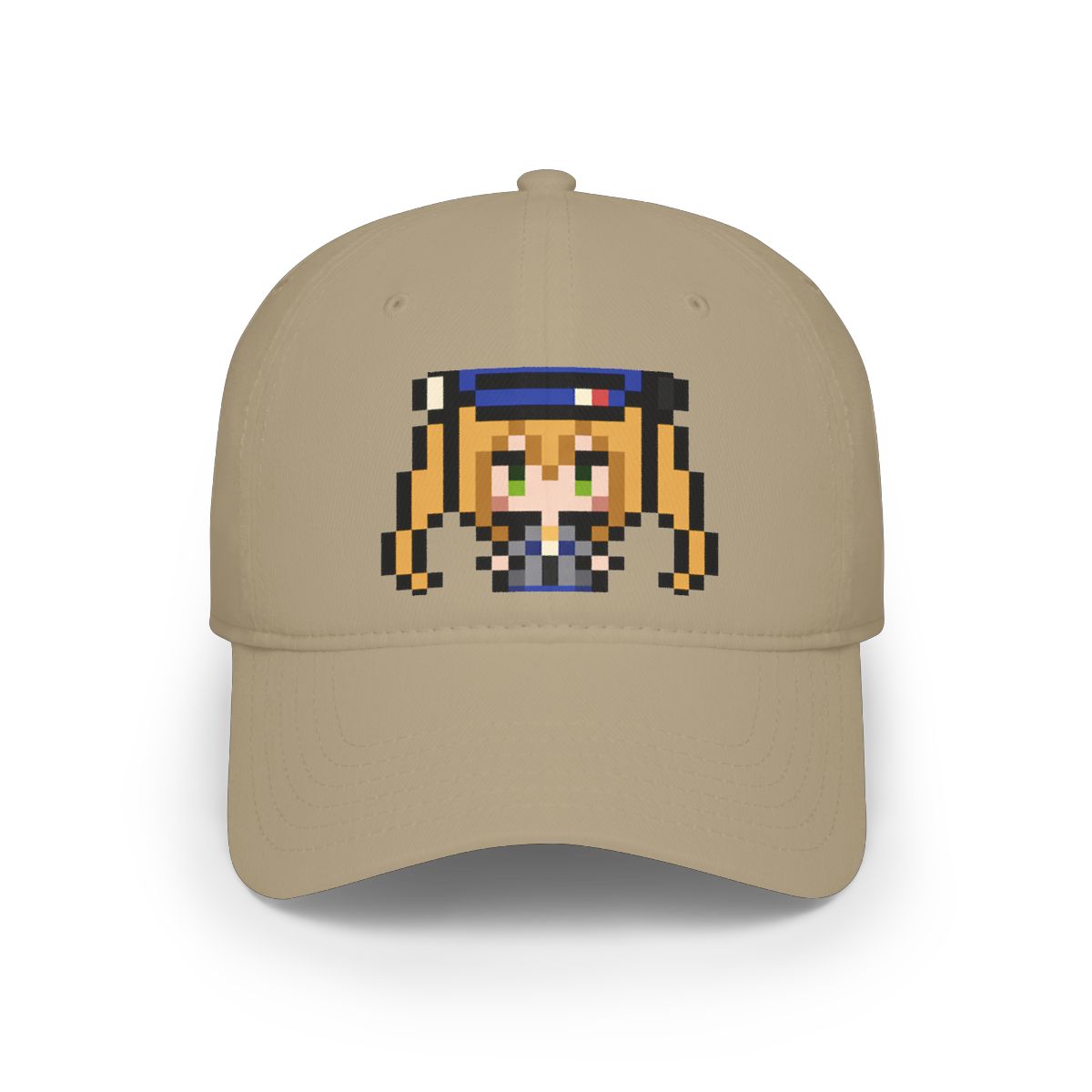 Cute Pixel Art Pigtails Character Sticker | Retro Vinyl Decal