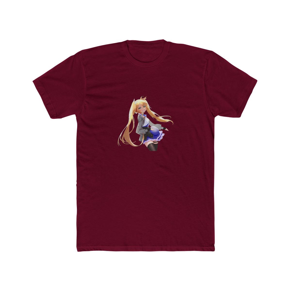 Kawaii Blonde Pigtails Anime Girl T Shirt