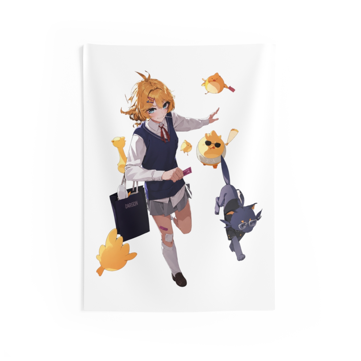 2025 Birthday Dokibird “Hall Pass Havoc” Tapestry