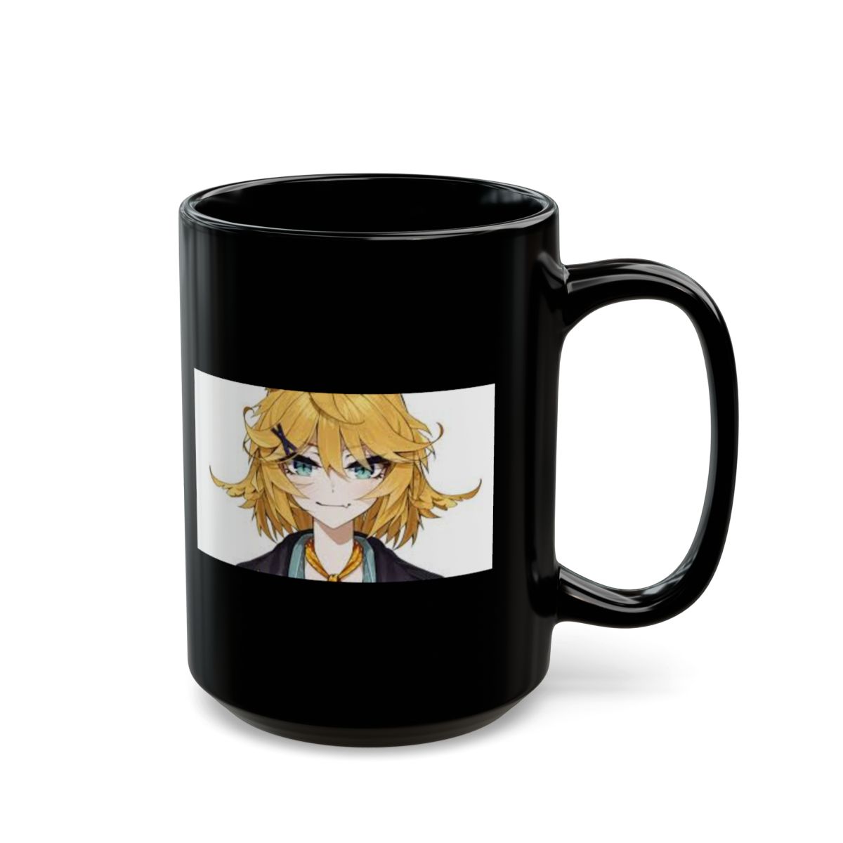 Dokibird Black Mug