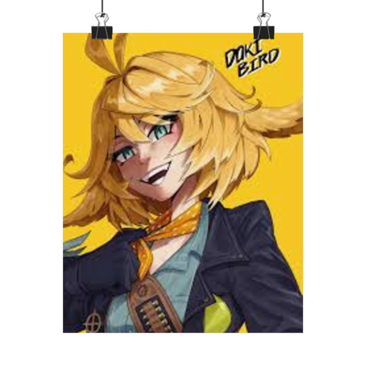 Dokibird Mint Fantome Fan Poster Print - Dokibird official Posters & Wall Art merch